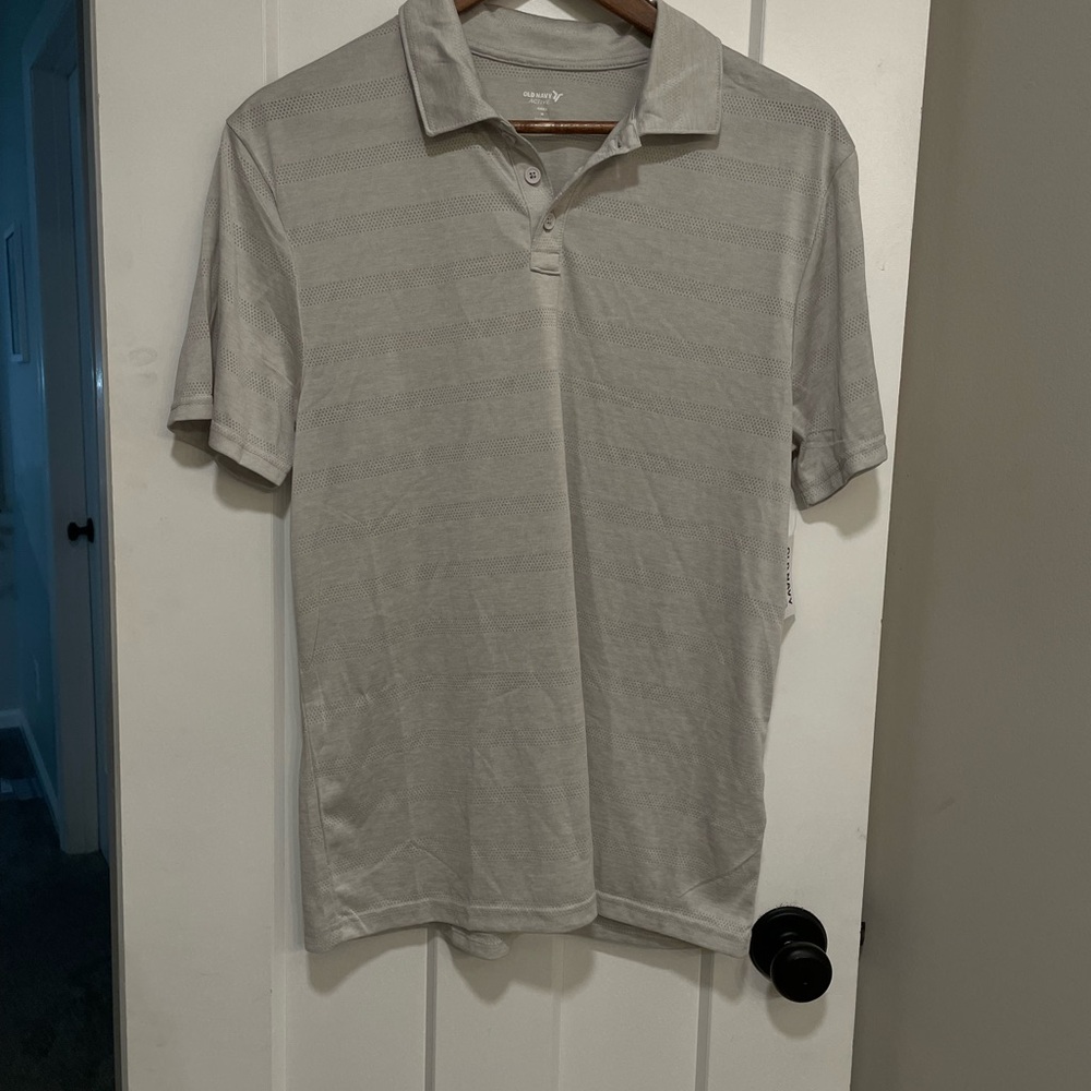 Men's Gray Polo Shirt